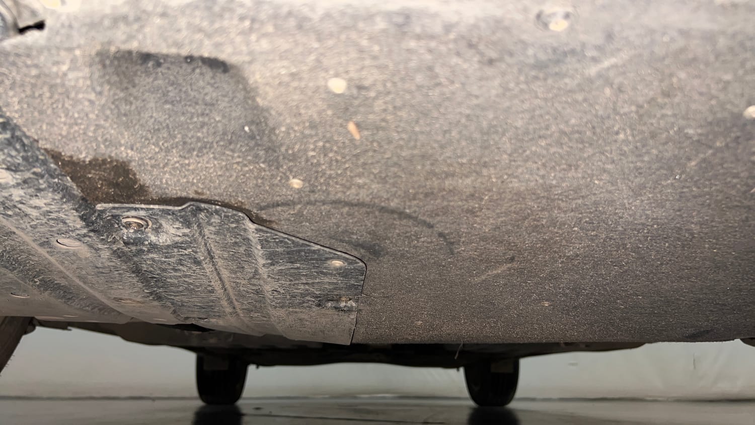 Used 2022 Maruti Suzuki Baleno Alpha AGS Petrol Automatic extra FRONT LEFT UNDERBODY VIEW