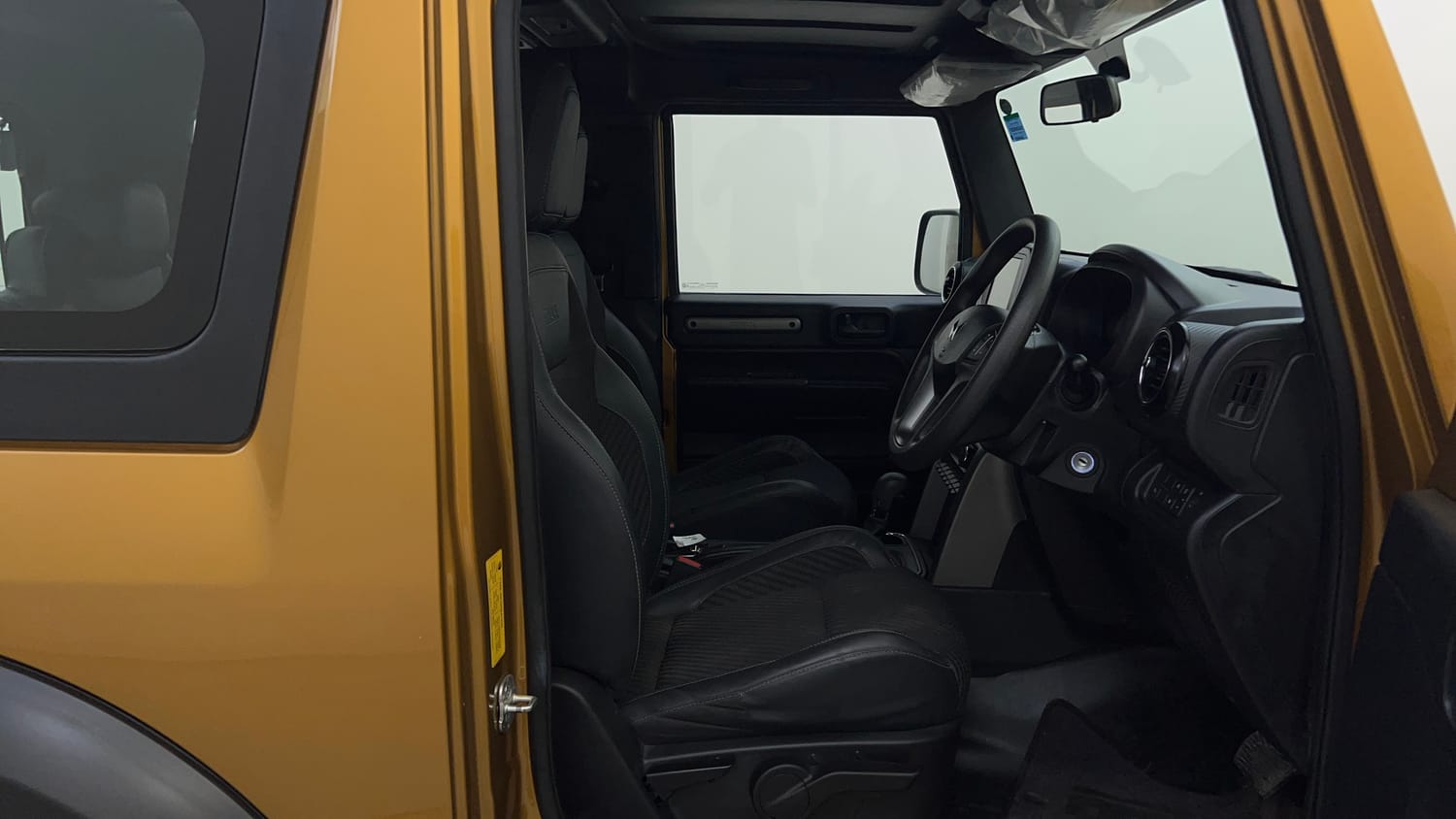 Used 2023 Mahindra Thar LX Hard Top Petrol AT RWD Petrol Automatic interior RIGHT SIDE FRONT DOOR CABIN VIEW