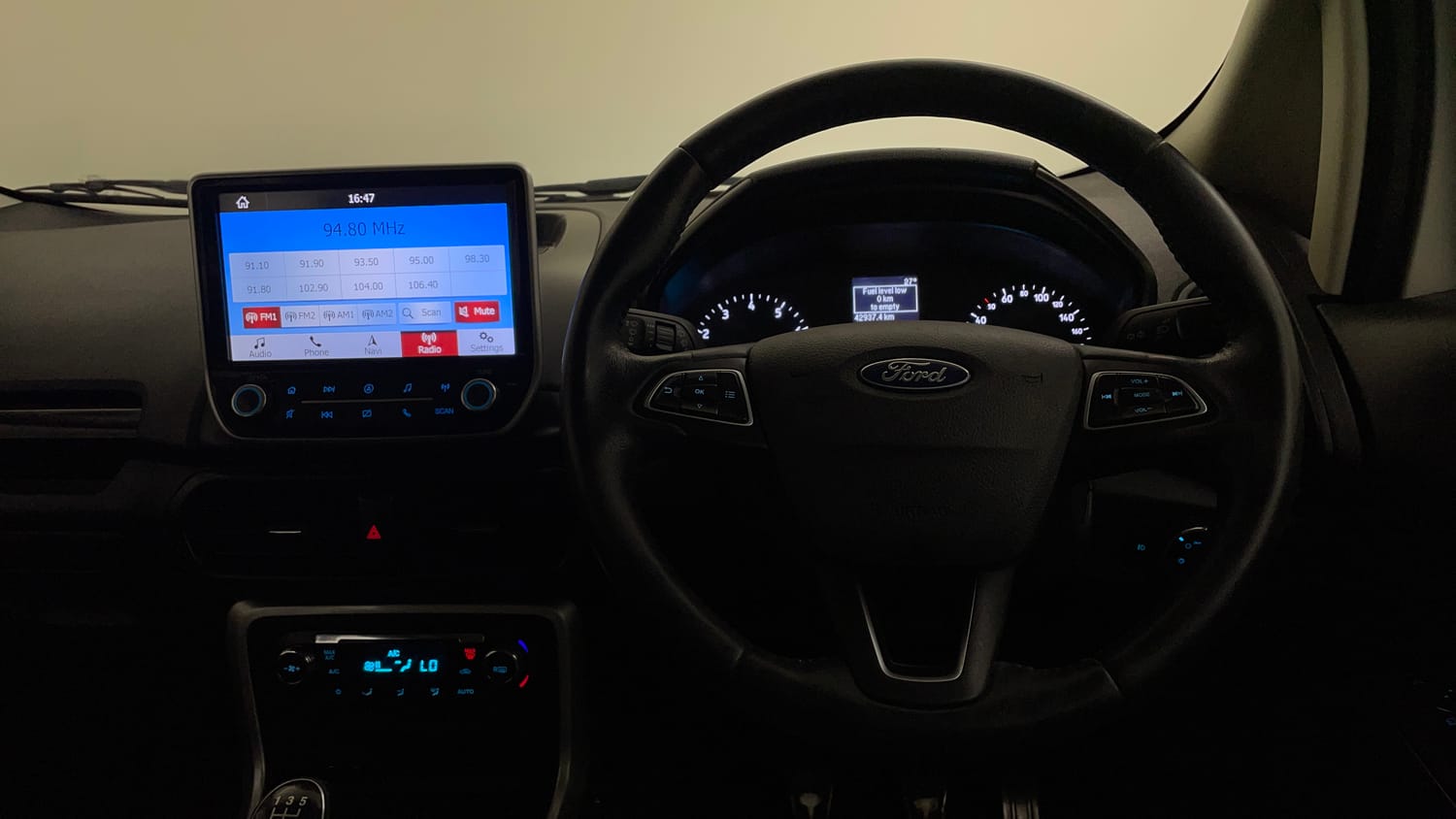 Used 2018 Ford EcoSport Titanium 1.5L Ti-VCT Petrol Manual interior STEERING VIEW