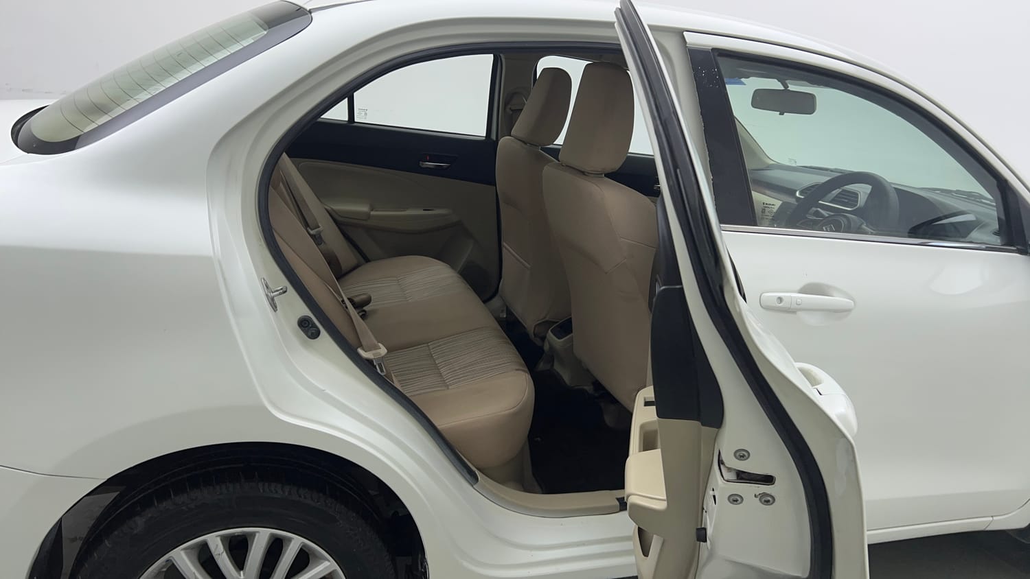 Used 2019 Maruti Suzuki Dzire ZXi AMT Petrol Automatic interior RIGHT SIDE REAR DOOR CABIN VIEW