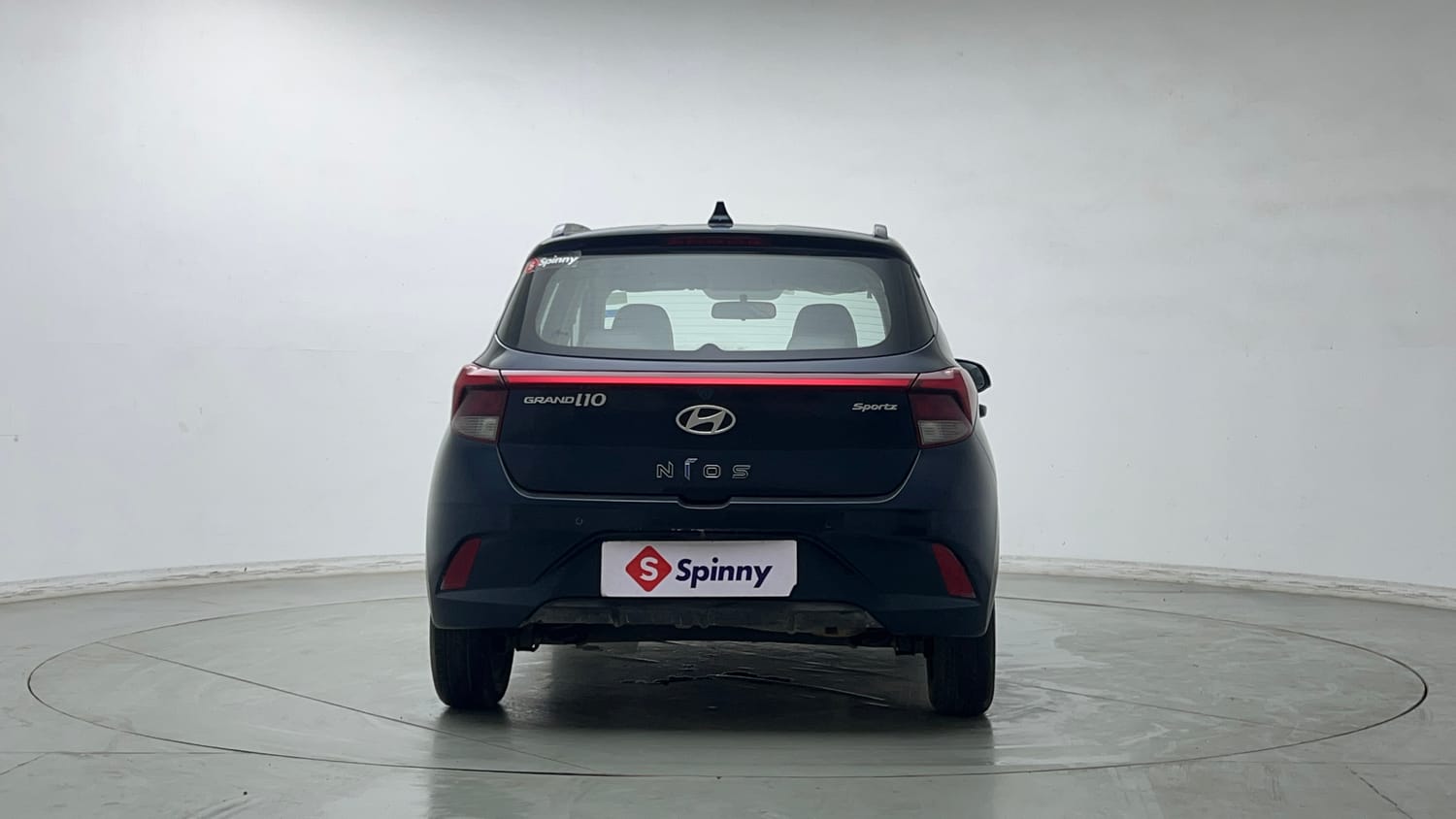 Used 2024 Hyundai Grand i10 Nios Sportz 1.2 Kappa VTVT Petrol Manual exterior BACK VIEW