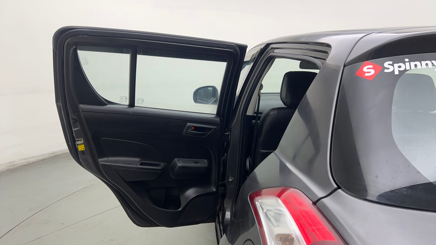 Used 2017 Maruti Suzuki Swift Lxi (O) Petrol Manual interior LEFT REAR DOOR OPEN VIEW