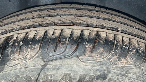 Used 2016 Volkswagen Polo Comfortline 1.2L (P) Petrol Manual tyres RIGHT REAR TYRE TREAD VIEW