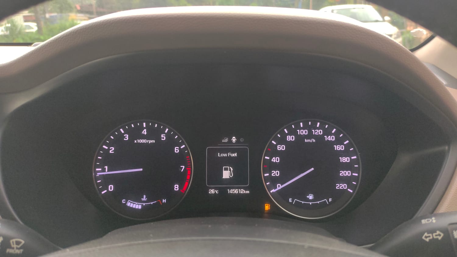 Used 2017 Hyundai Elite i20 Asta 1.2 (O) Petrol Manual interior CLUSTERMETER VIEW