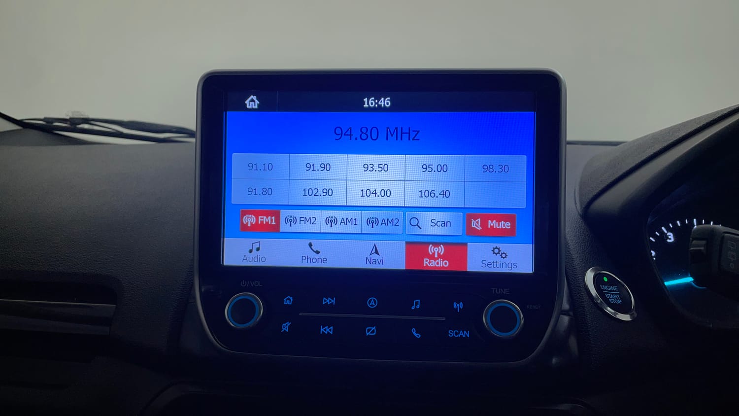 Used 2018 Ford EcoSport Titanium 1.5L Ti-VCT Petrol Manual top_features Touch screen infotainment system
