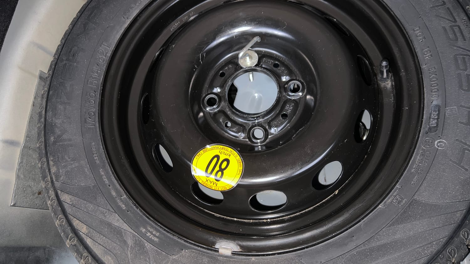 Used 2020 Tata Tiago XZ Plus Petrol Manual tyres SPARE TYRE VIEW