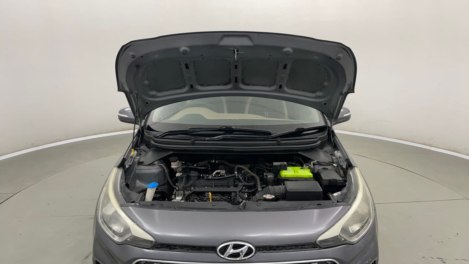 Used 2019 Hyundai Elite i20 Sportz Plus 1.2 Petrol Manual engine ENGINE & BONNET OPEN FRONT VIEW