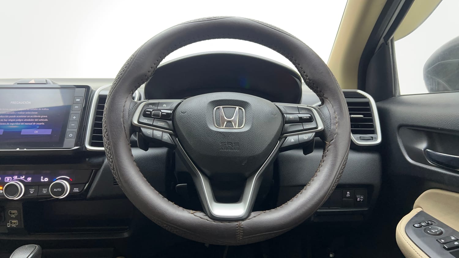 Used 2023 Honda City V Petrol CVT Petrol Automatic interior STEERING VIEW