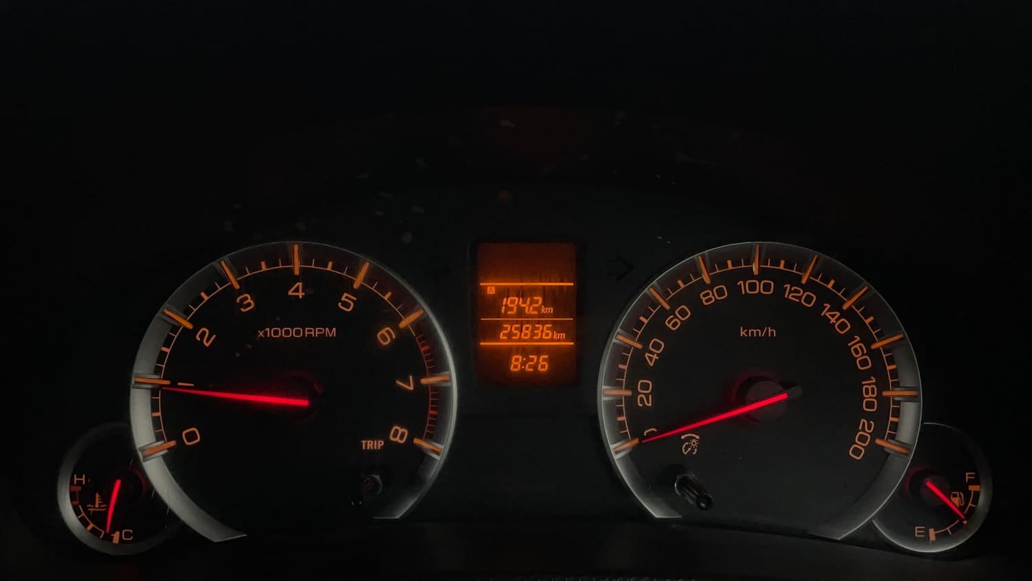 Used 2014 Maruti Suzuki Swift VXi Petrol Manual interior CLUSTERMETER VIEW