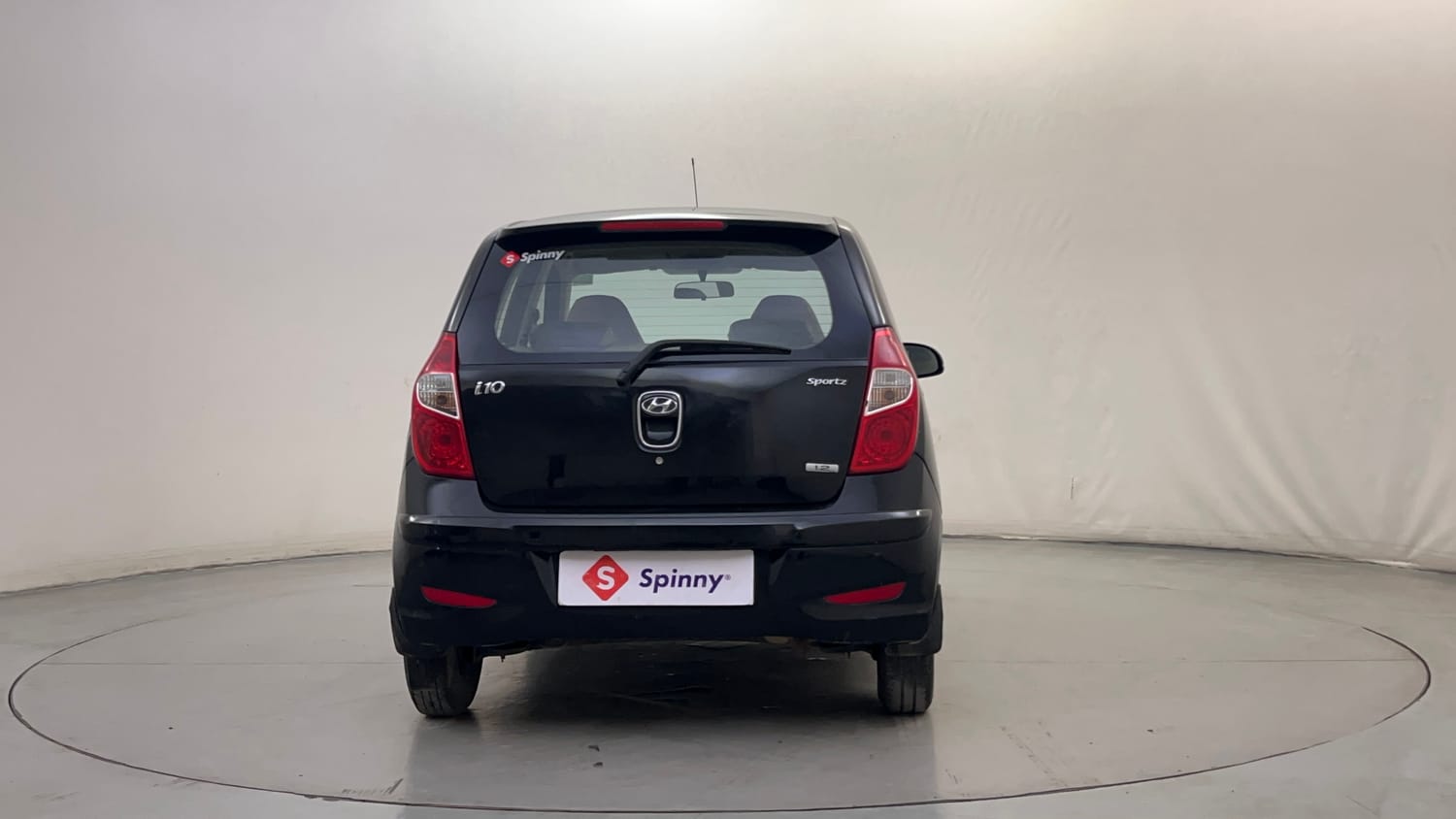 Used 2013 Hyundai i10 Sportz 1.2 Kappa2 Petrol Manual exterior BACK VIEW