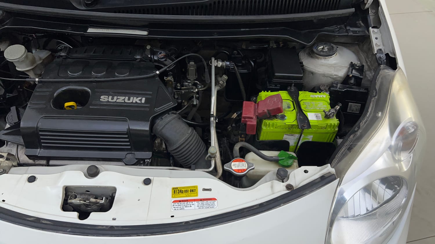 Used 2013 Maruti Suzuki A-Star Vxi (ABS) AT Petrol Automatic engine ENGINE LEFT SIDE VIEW