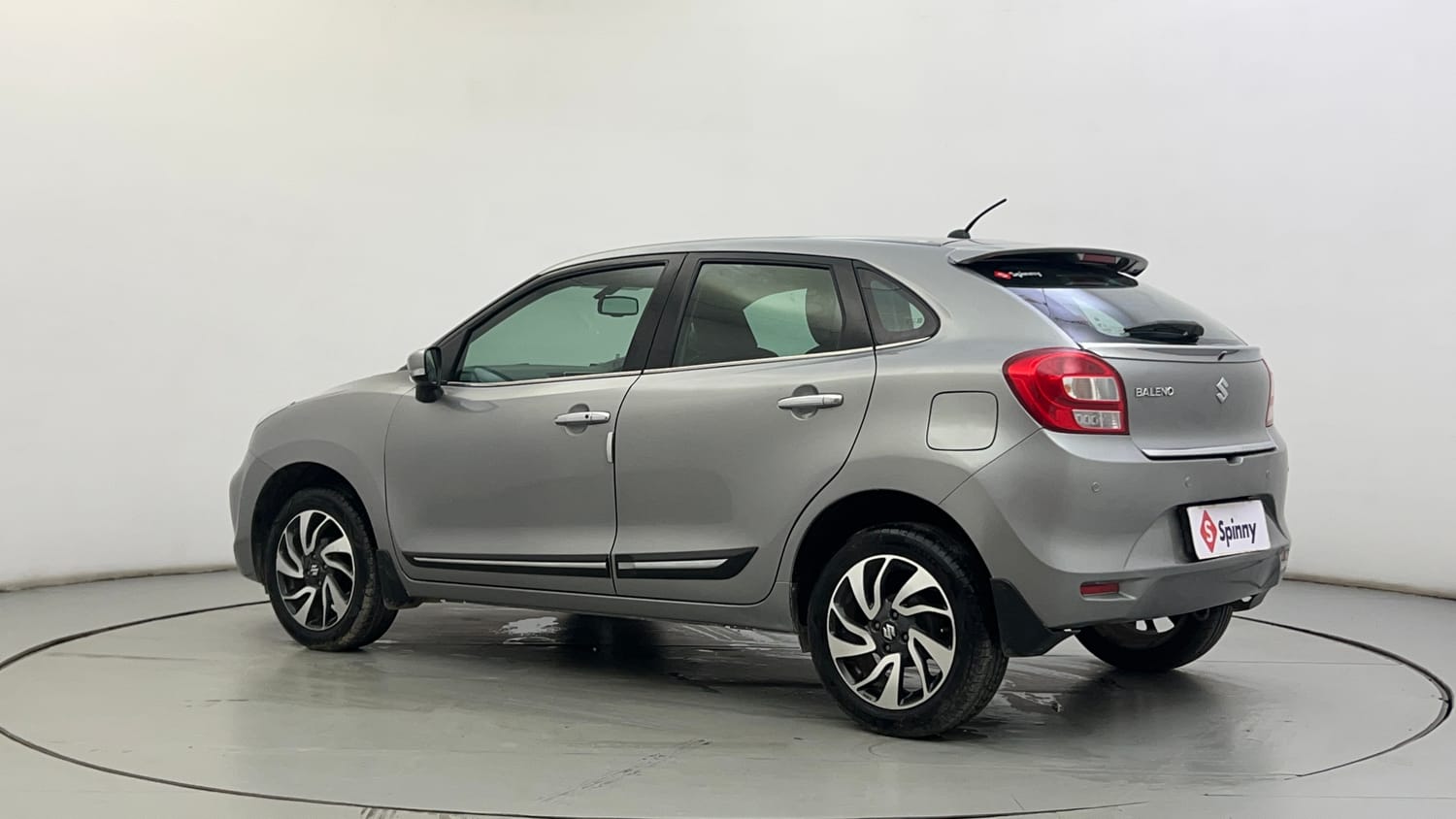 Used 2019 Maruti Suzuki Baleno Alpha Petrol Manual exterior LEFT REAR CORNER VIEW