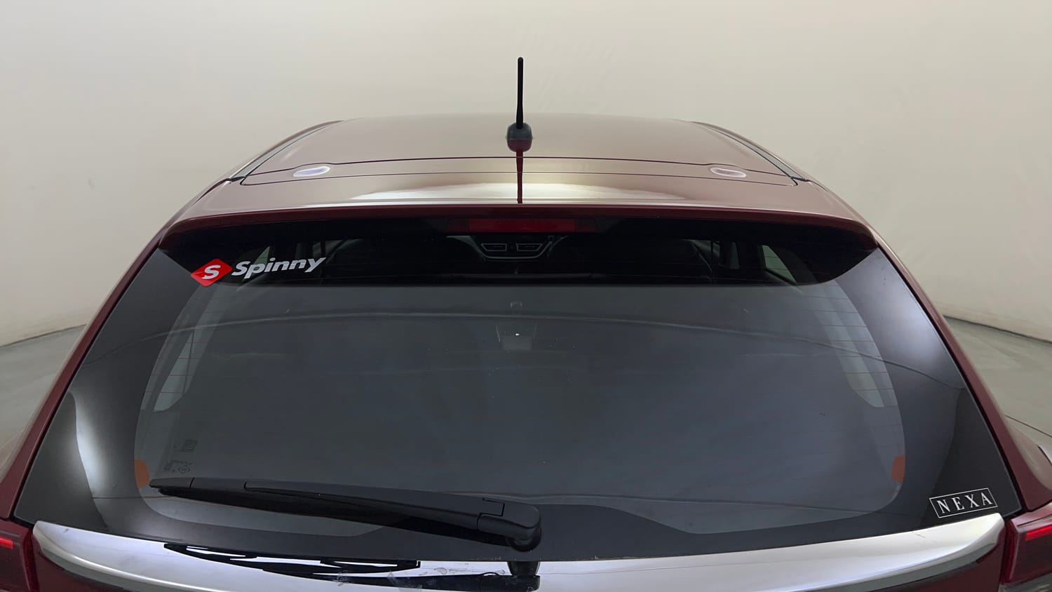 Used 2022 Maruti Suzuki Baleno Alpha AGS Petrol Automatic exterior BACK WINDSHIELD VIEW