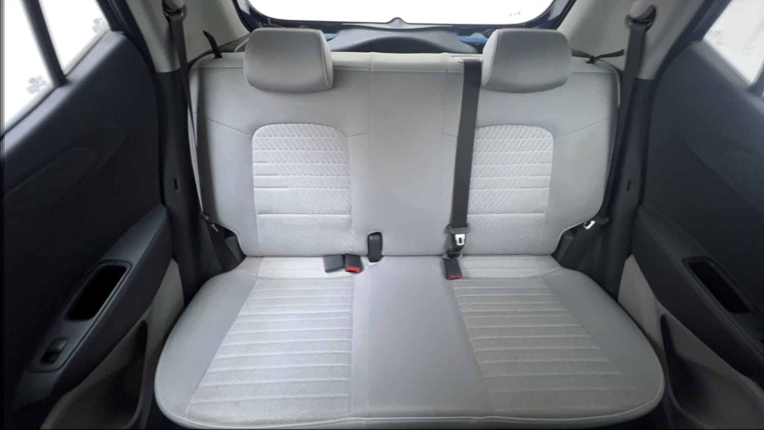Used 2024 Hyundai Grand i10 Nios Sportz 1.2 Kappa VTVT Petrol Manual interior REAR SEAT CONDITION VIEW