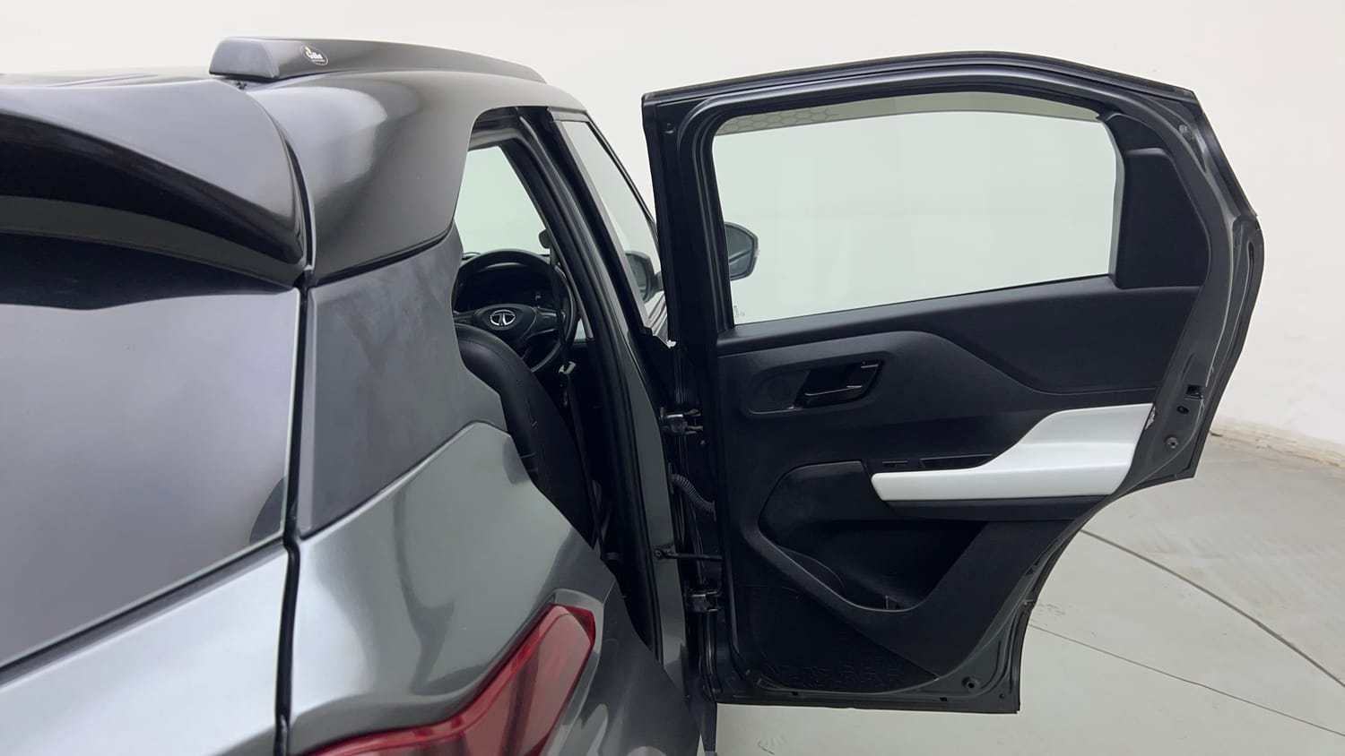 Used 2023 Tata Punch Pure MT Petrol Manual interior RIGHT REAR DOOR OPEN VIEW