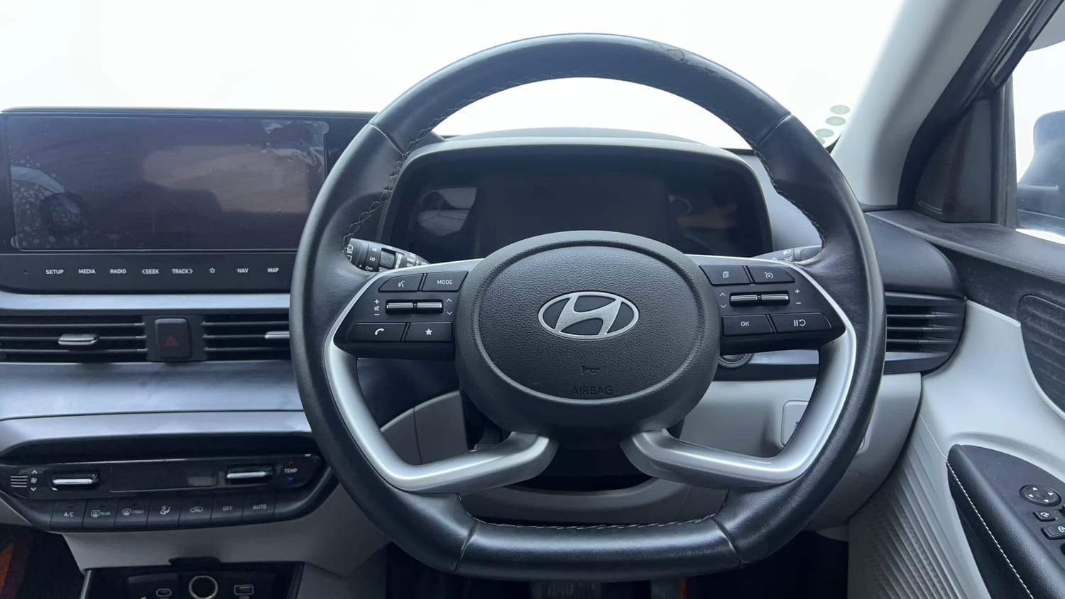 Used 2024 Hyundai New i20 Asta (O) 1.2 IVT Petrol Automatic interior STEERING VIEW