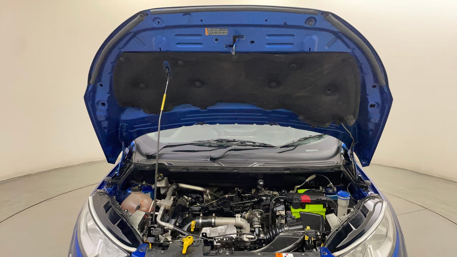 Used 2018 Ford EcoSport Ambiente 1.5L TDCi Diesel Manual engine ENGINE & BONNET OPEN FRONT VIEW