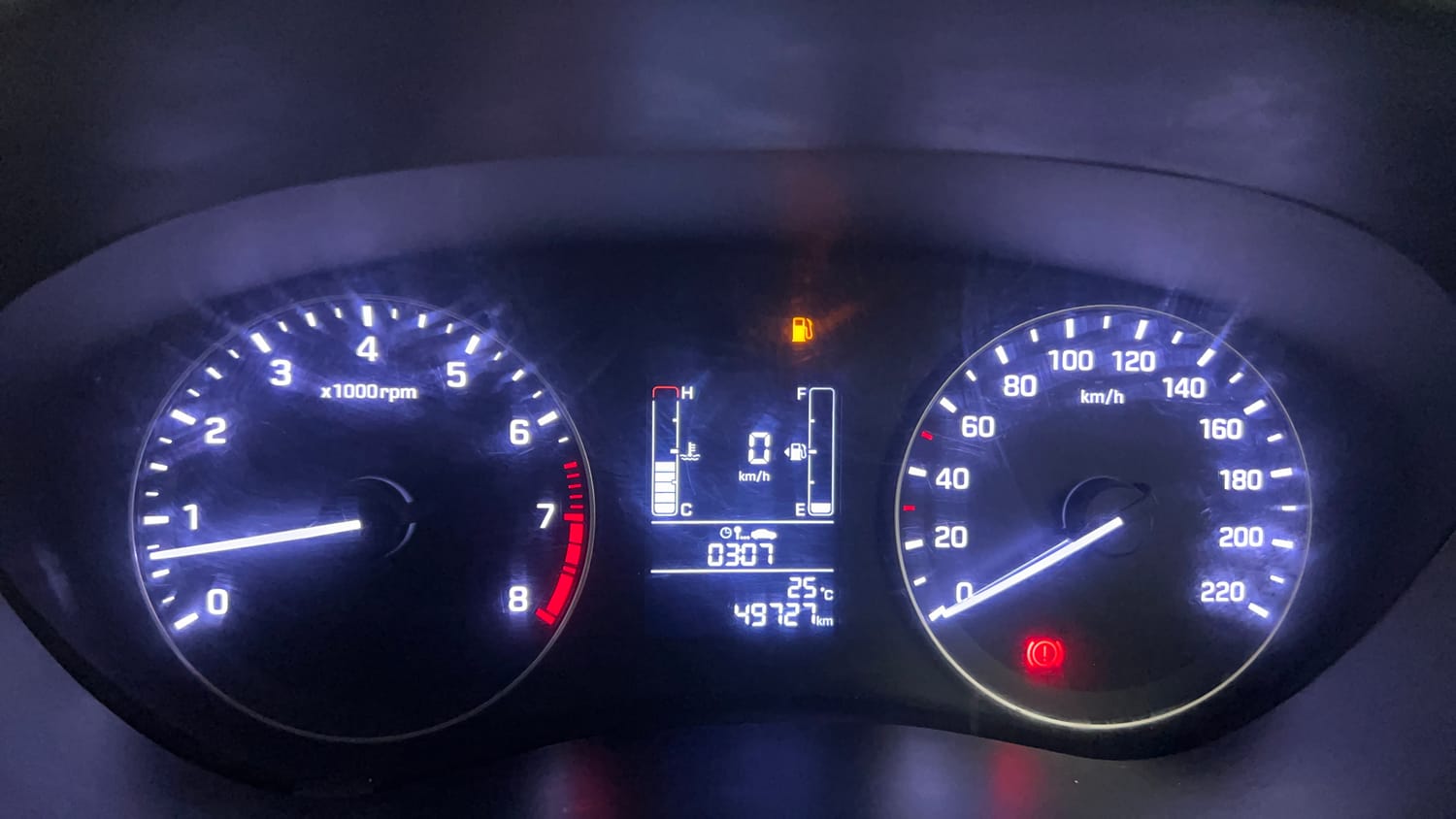 Used 2017 Hyundai i20 Active 1.2 S Petrol Manual interior CLUSTERMETER VIEW