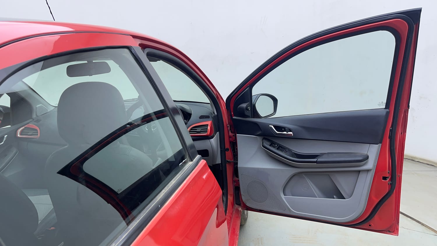 Used 2021 Tata Tiago XZA Plus Petrol Automatic interior RIGHT FRONT DOOR OPEN VIEW