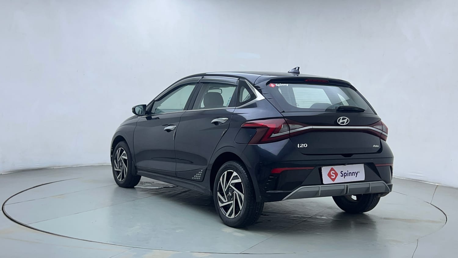 Used 2024 Hyundai New i20 Asta (O) 1.2 IVT Petrol Automatic exterior LEFT REAR CORNER VIEW