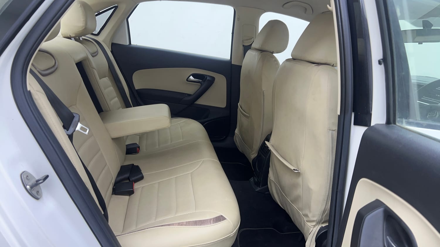 Used 2019 Skoda Rapid Active 1.6 MPI Petrol Manual interior RIGHT SIDE REAR DOOR CABIN VIEW