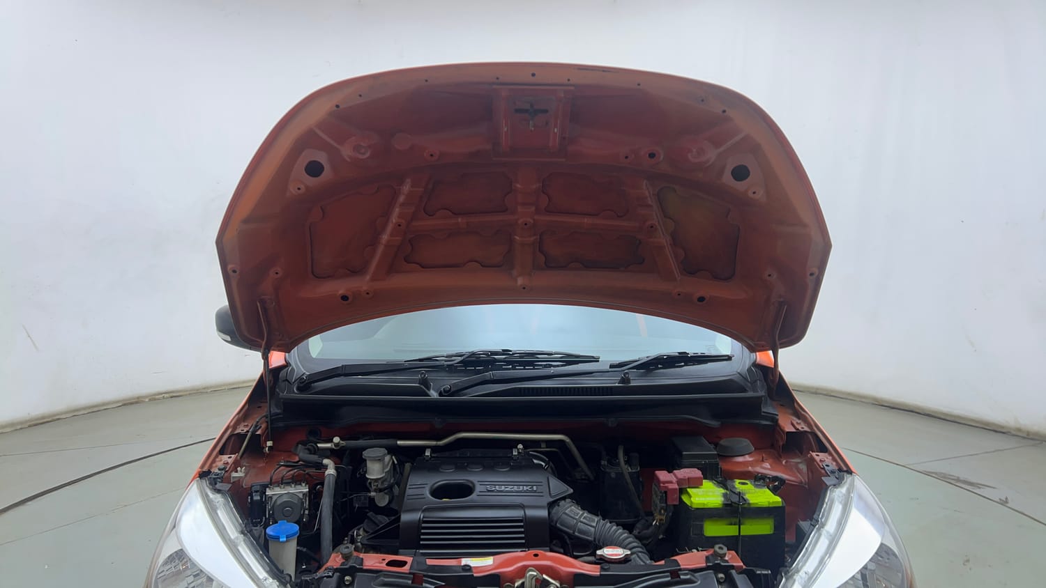 Used 2019 Maruti Suzuki Celerio X ZXi Petrol Manual engine ENGINE & BONNET OPEN FRONT VIEW