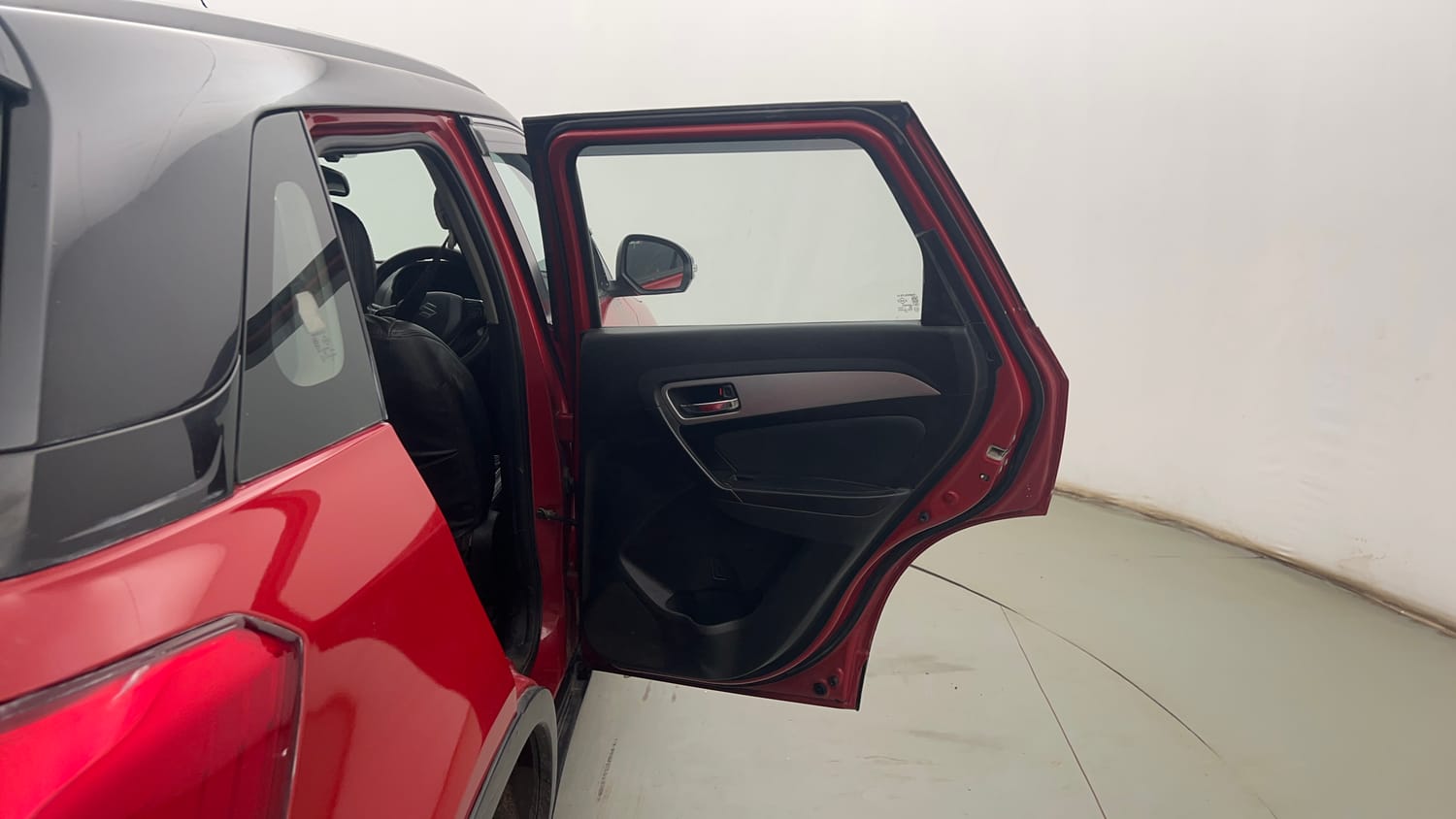 Used 2022 Maruti Suzuki Vitara Brezza [2020-2022] ZXI Plus Dual Tone Petrol Manual interior RIGHT REAR DOOR OPEN VIEW