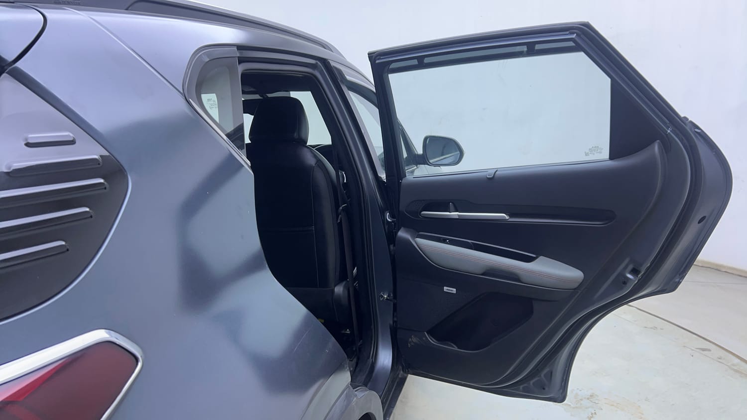 Used 2022 Kia Sonet Anniversary Edition 1.0 DCT Petrol Automatic interior RIGHT REAR DOOR OPEN VIEW