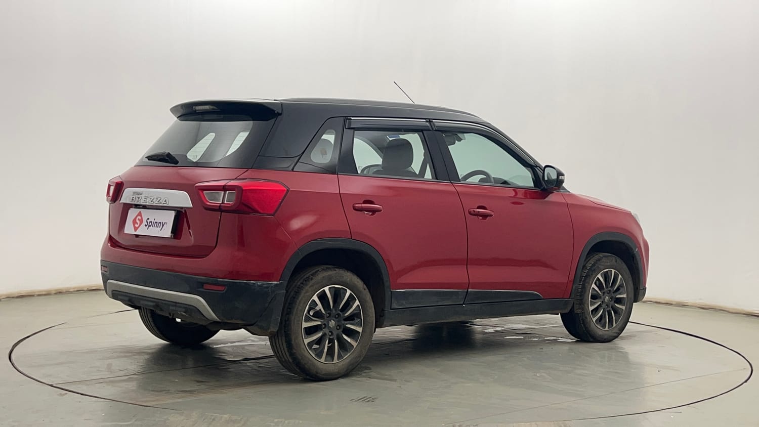 Used 2022 Maruti Suzuki Vitara Brezza [2020-2022] ZXI Plus Dual Tone Petrol Manual exterior RIGHT REAR CORNER VIEW