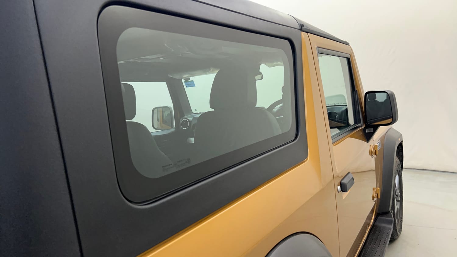 Used 2023 Mahindra Thar LX Hard Top Petrol AT RWD Petrol Automatic interior RIGHT REAR DOOR OPEN VIEW