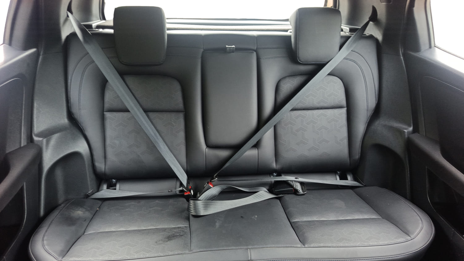 Used 2023 Tata Altroz XZA Plus (S) Dark Edition Petrol Automatic interior REAR SEAT CONDITION VIEW