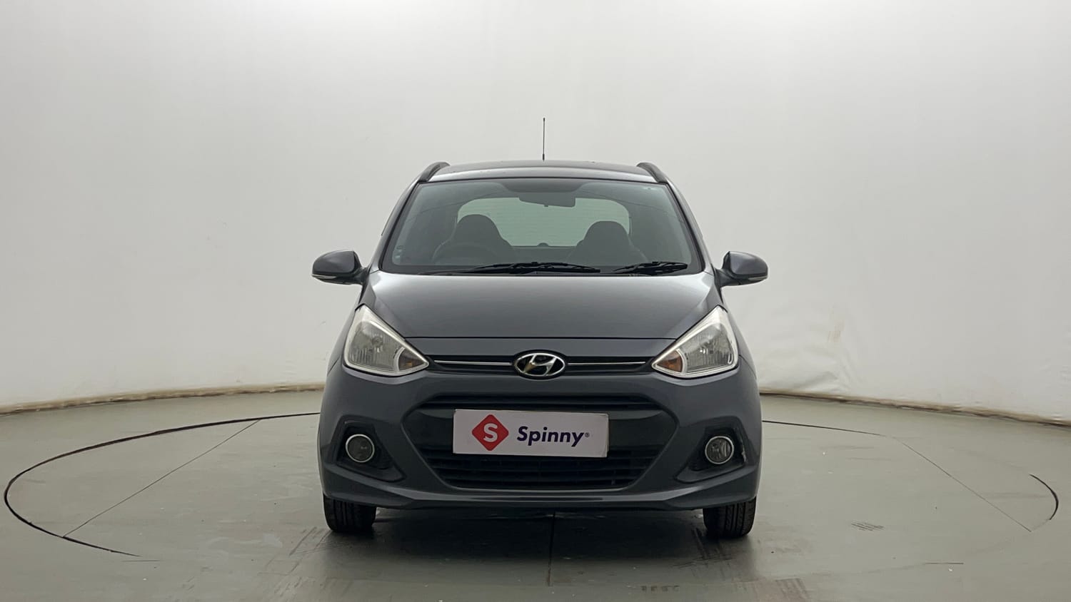 Used 2015 Hyundai Grand i10 Sportz 1.2 Kappa VTVT Petrol Manual exterior FRONT VIEW