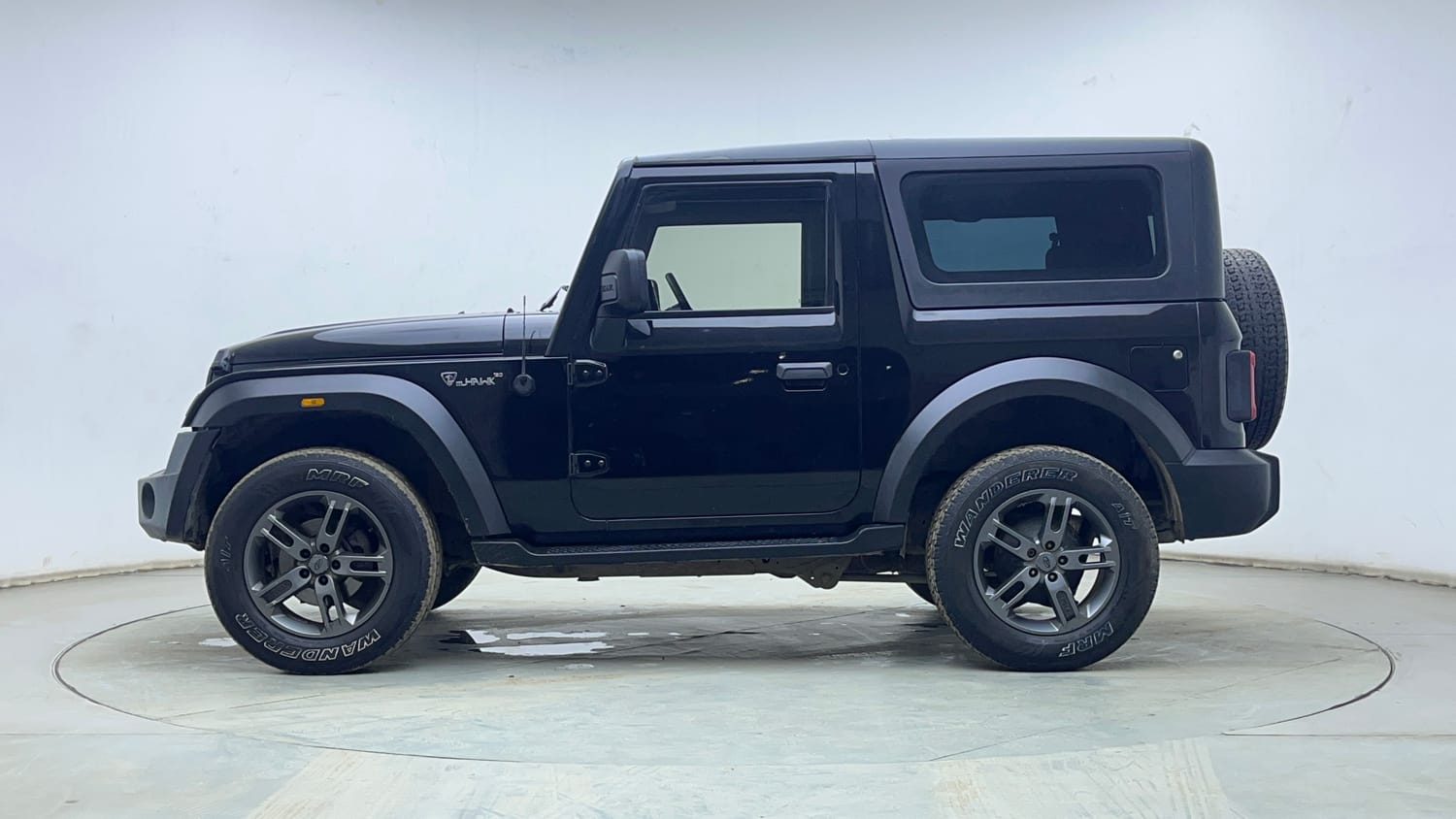 Used 2021 mahindra Thar LX Hard Top Diesel MT 4WD Diesel Manual exterior LEFT SIDE VIEW