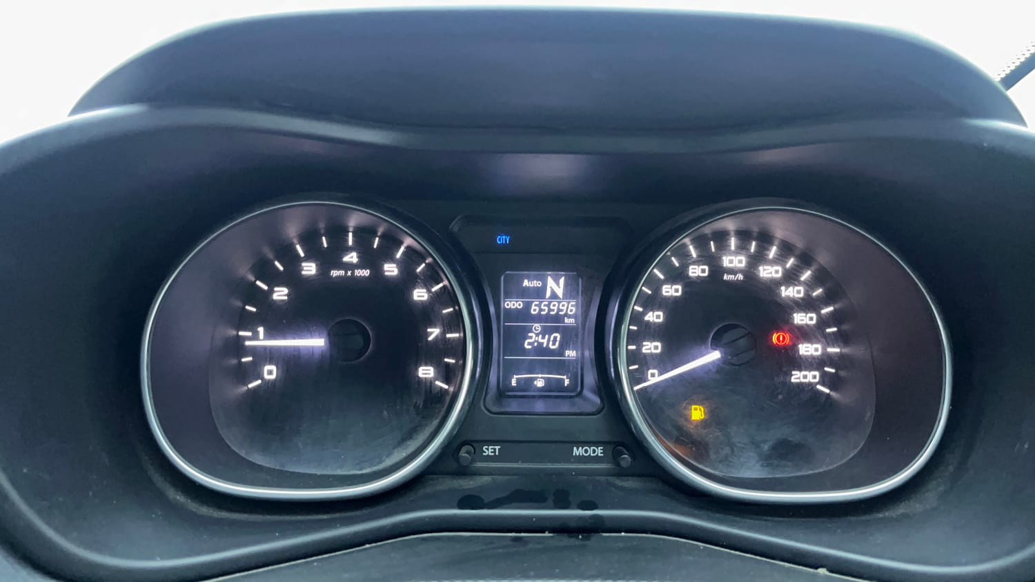 Used 2019 Tata Nexon XZA Plus Petrol Petrol Automatic interior CLUSTERMETER VIEW