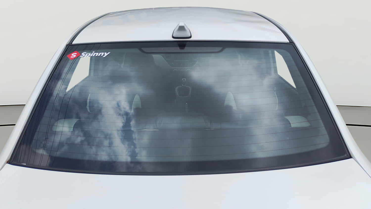 Used 2017 Hyundai Xcent SX Petrol Manual exterior BACK WINDSHIELD VIEW