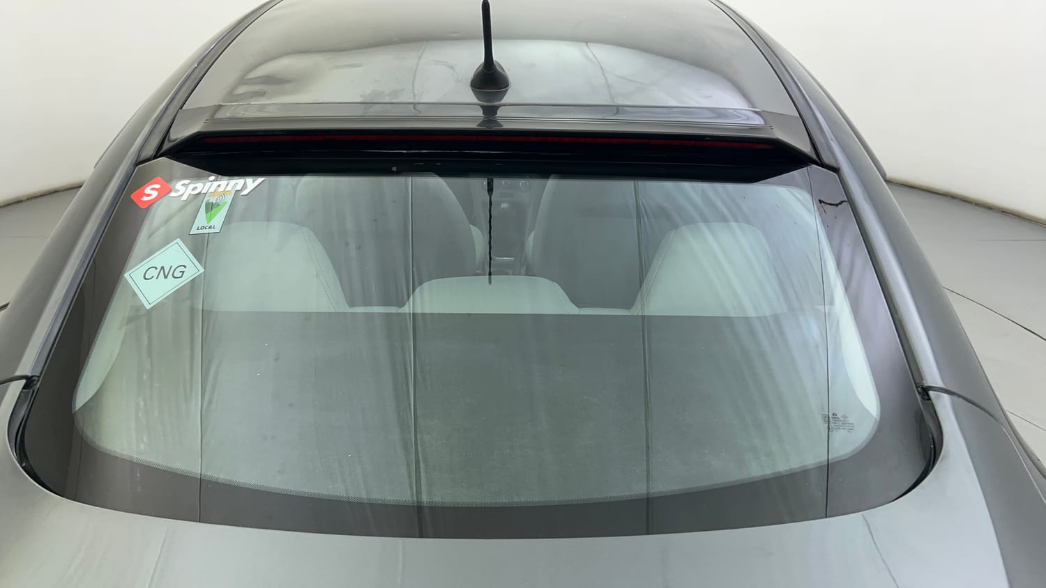 Used 2022 Tata Tigor XZ CNG Cng Manual exterior BACK WINDSHIELD VIEW