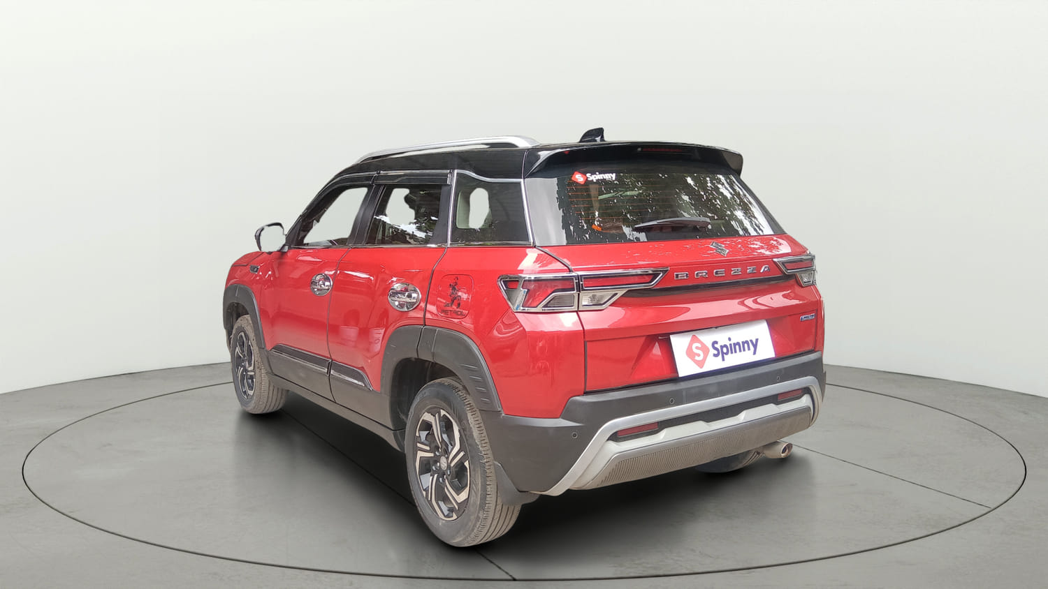 Used 2022 Maruti Suzuki Brezza ZXi Plus Petrol Manual exterior LEFT REAR CORNER VIEW