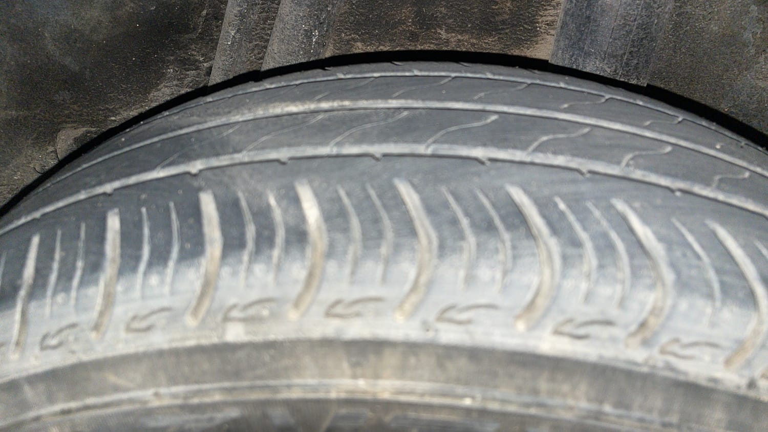 Used 2016 Honda Jazz VX Diesel Diesel Manual tyres LEFT REAR TYRE TREAD VIEW