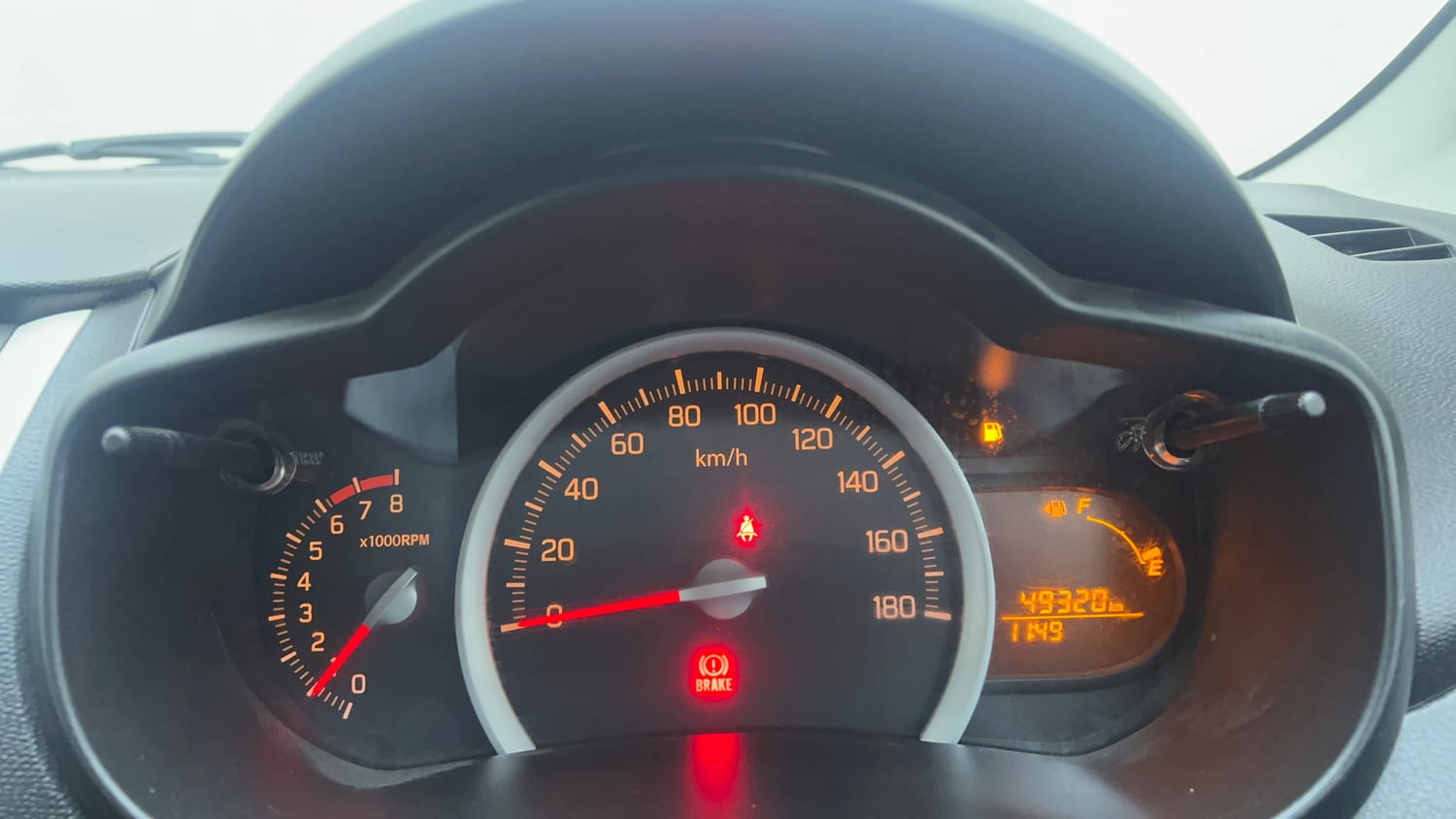 Used 2019 Maruti Suzuki Celerio X ZXi Petrol Manual interior CLUSTERMETER VIEW