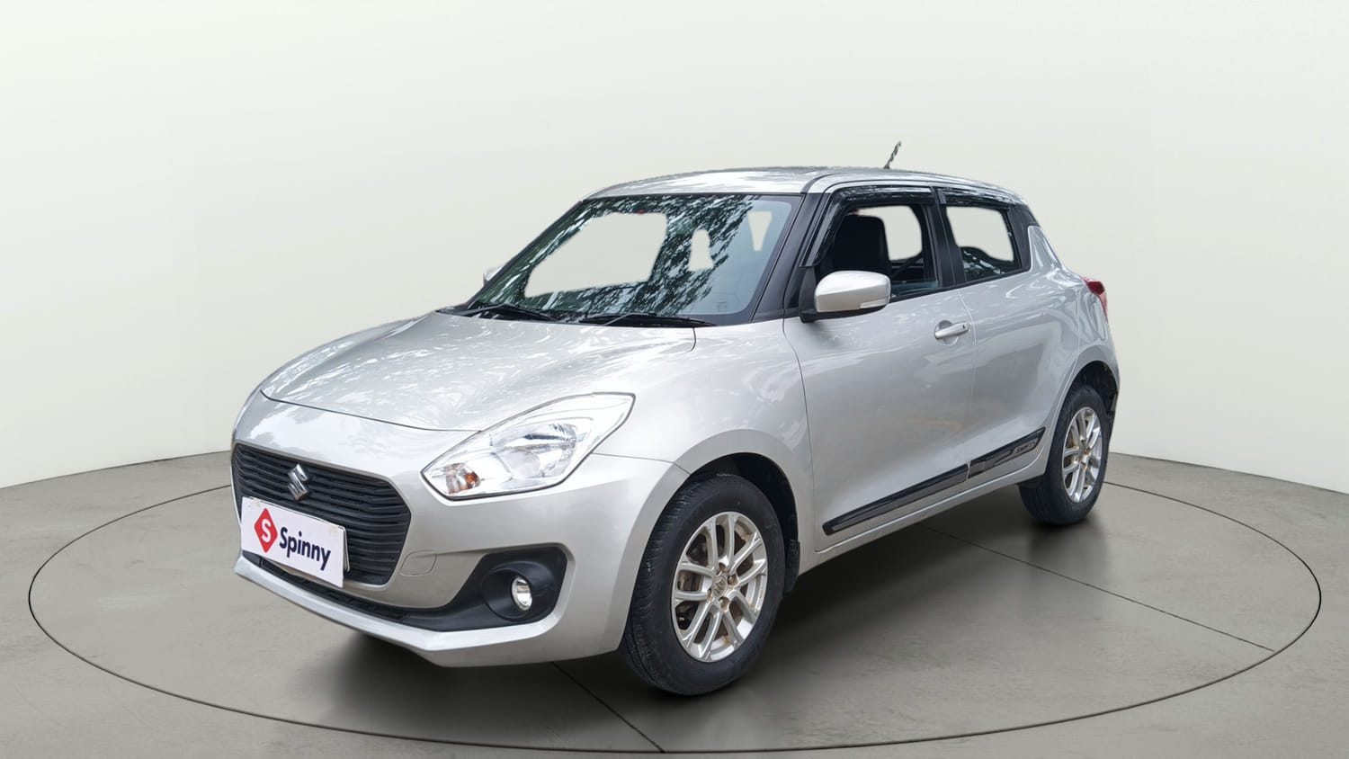 Used 2020 Maruti Suzuki Swift ZXi Petrol Manual exterior LEFT FRONT CORNER VIEW