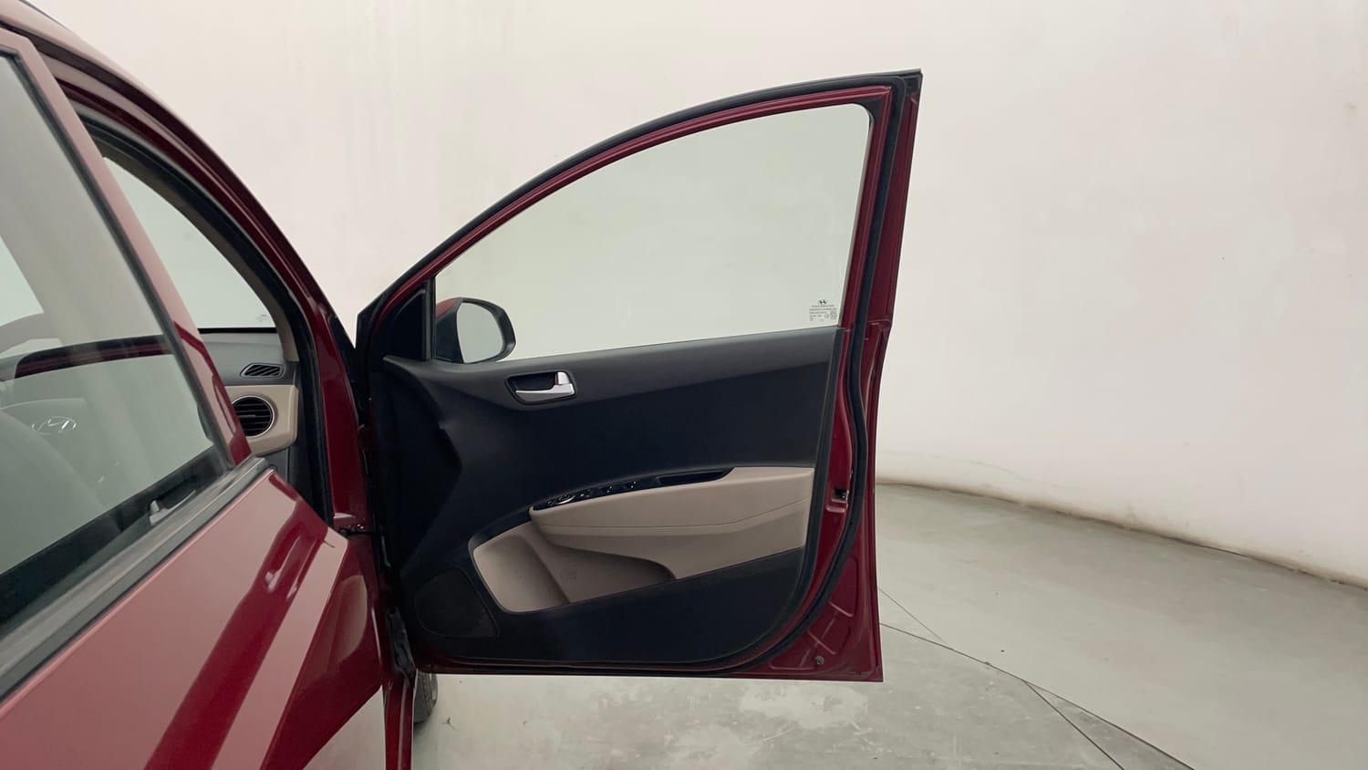 Used 2017 Hyundai Grand i10 Asta 1.2 Kappa VTVT Petrol Manual interior RIGHT FRONT DOOR OPEN VIEW