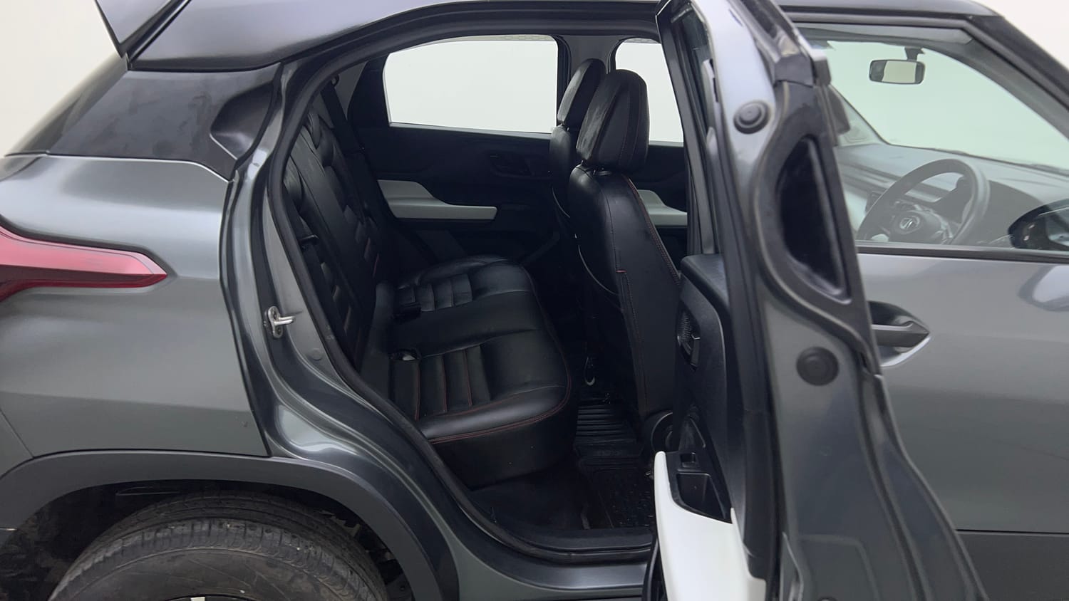 Used 2023 Tata Punch Pure MT Petrol Manual interior RIGHT SIDE REAR DOOR CABIN VIEW