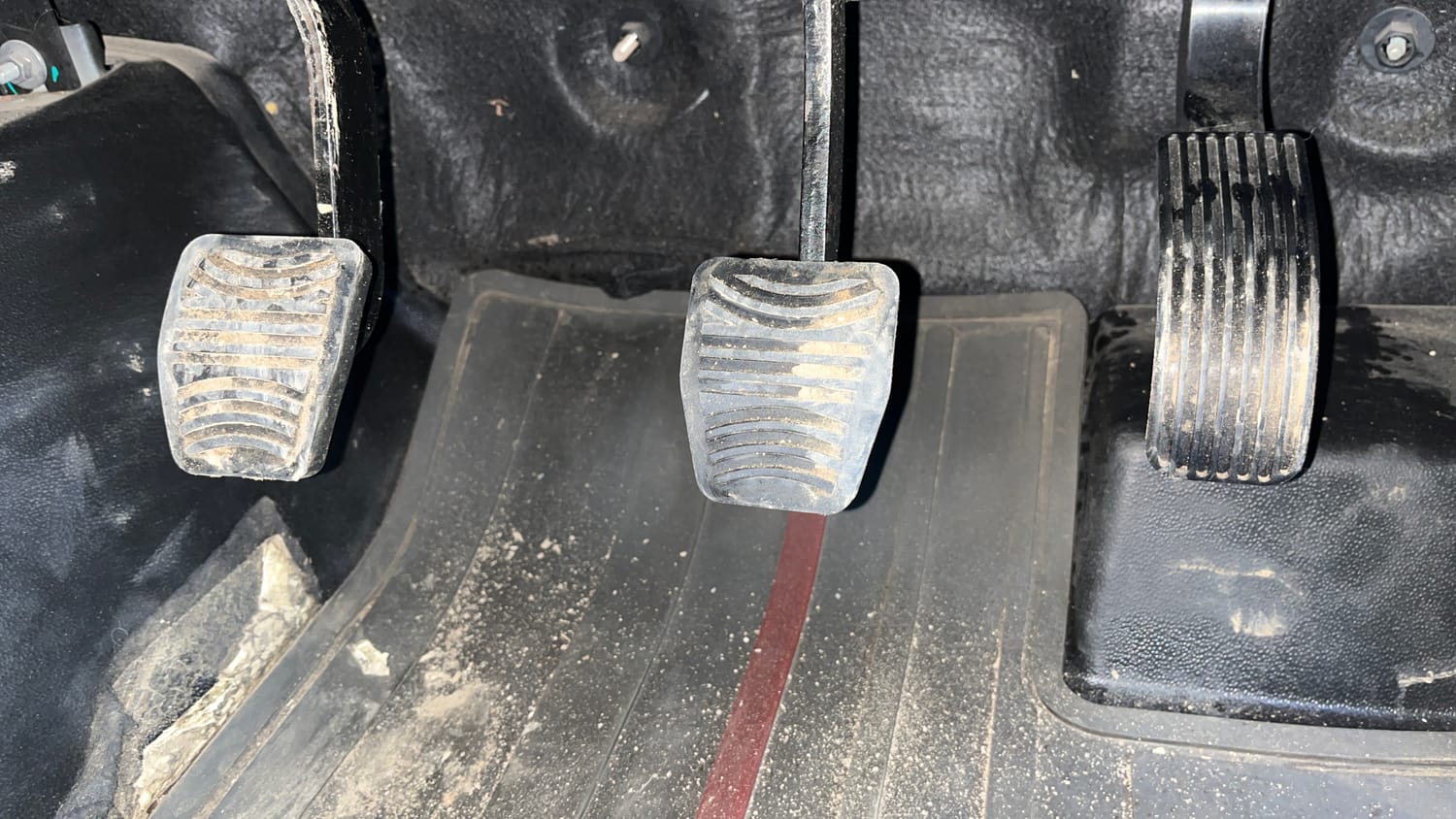 Used 2021 mahindra Thar LX Hard Top Diesel MT 4WD Diesel Manual interior PEDALS VIEW