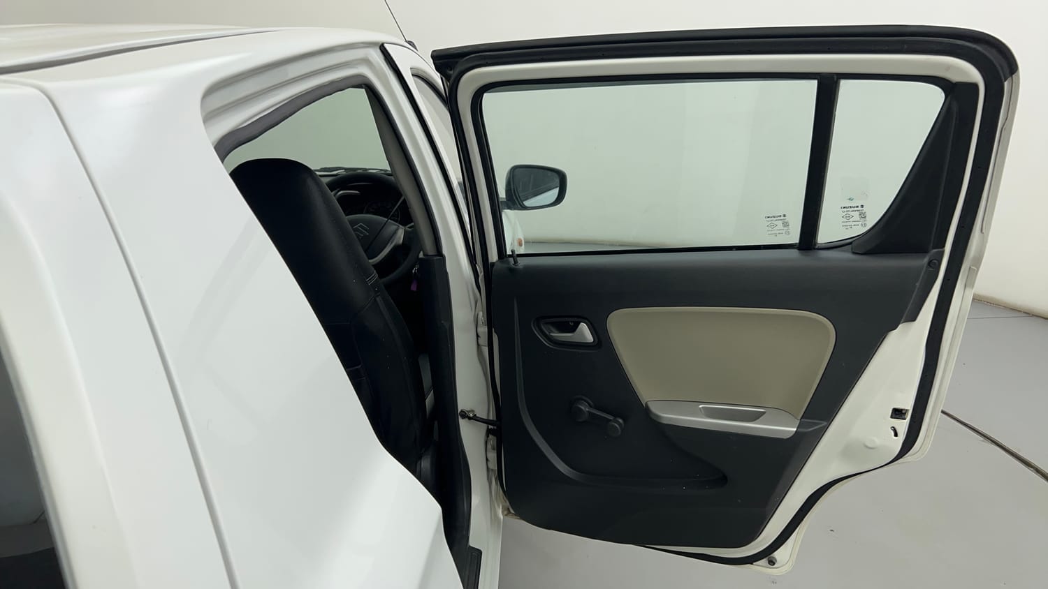 Used 2018 Maruti Suzuki Alto K10 LXi Petrol Manual interior RIGHT REAR DOOR OPEN VIEW