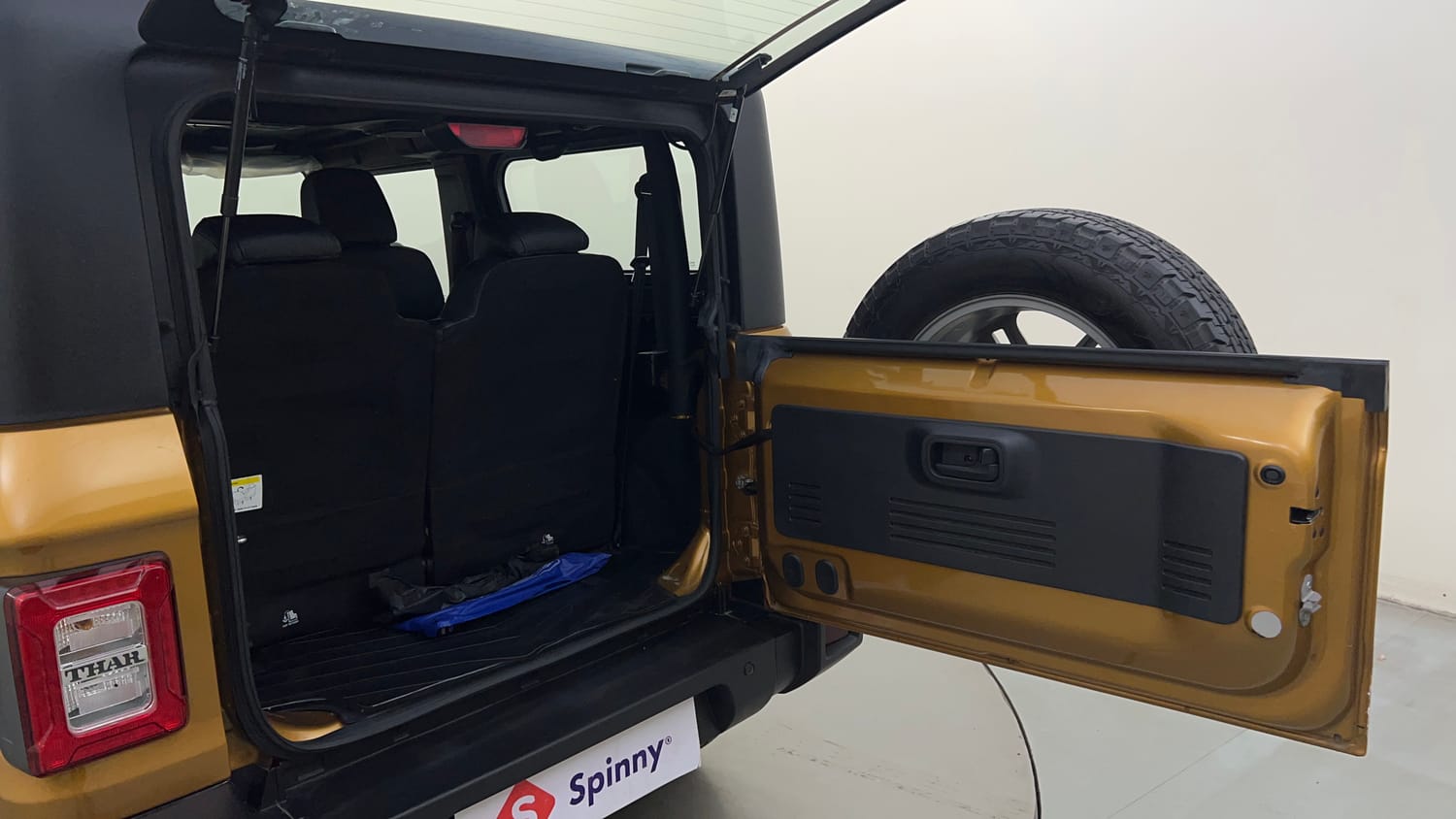 Used 2023 Mahindra Thar LX Hard Top Petrol AT RWD Petrol Automatic interior DICKY DOOR OPEN VIEW
