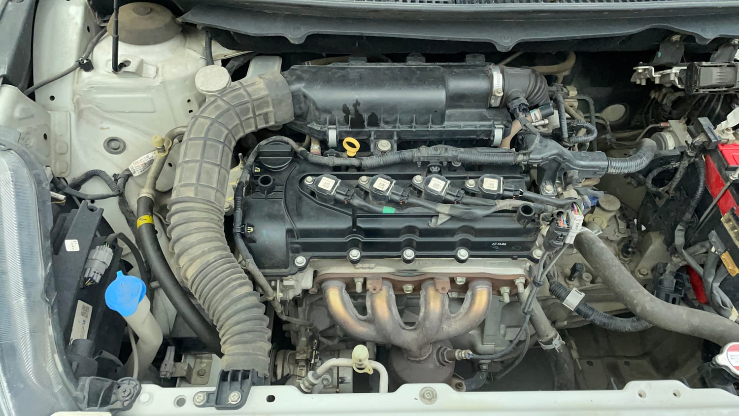 Used 2020 Maruti Suzuki Baleno Zeta Petrol Manual engine ENGINE RIGHT SIDE VIEW