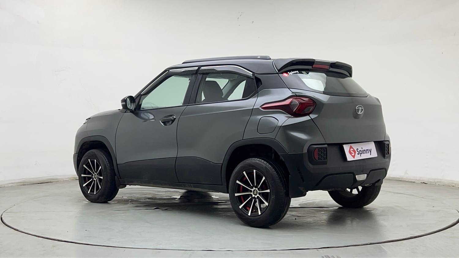 Used 2023 Tata Punch Pure MT Petrol Manual exterior LEFT REAR CORNER VIEW