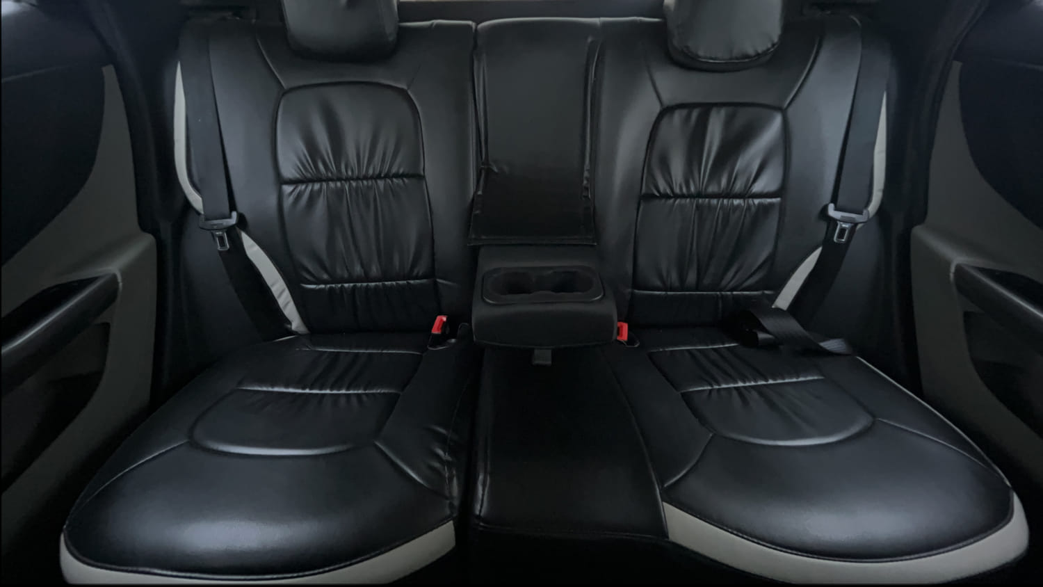 Used 2019 Tata Nexon XZA Plus Petrol Petrol Automatic interior REAR SEAT CONDITION VIEW