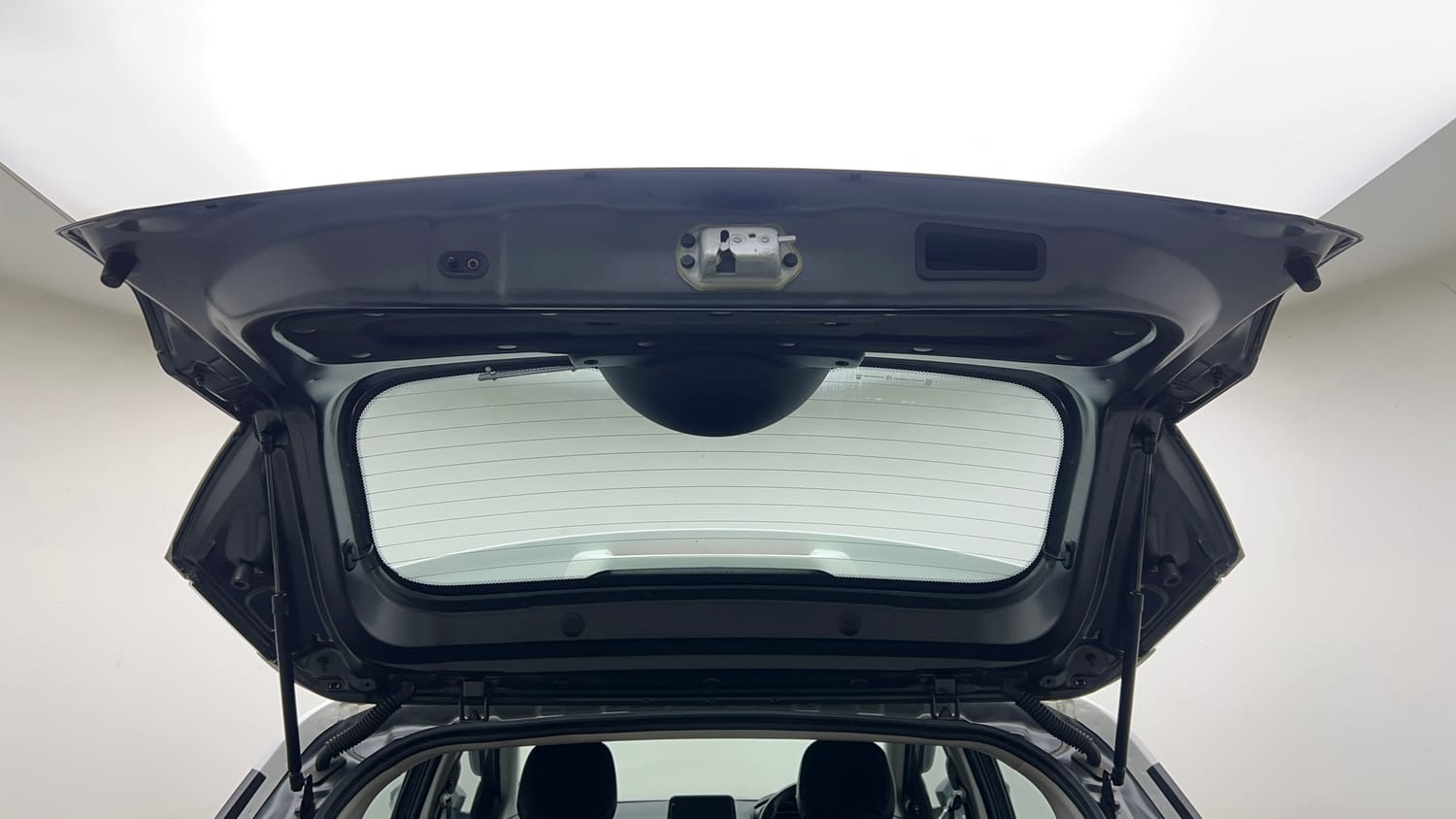 Used 2020 Tata Nexon XZA Plus (O) Dual Tone Petrol Automatic interior DICKY DOOR OPEN VIEW