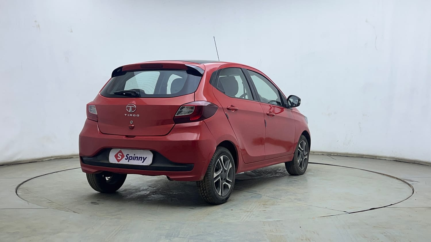 Used 2021 Tata Tiago XZA Plus Petrol Automatic exterior RIGHT REAR CORNER VIEW